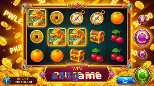 Main screen of A55game pg page for PK players